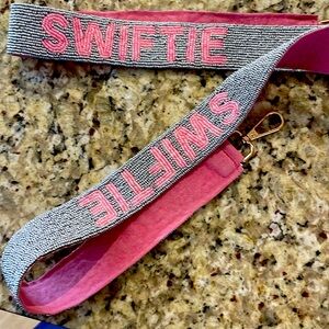Taylor Swift Swiftie beaded purse or bag strap. Great addition to any outfit.